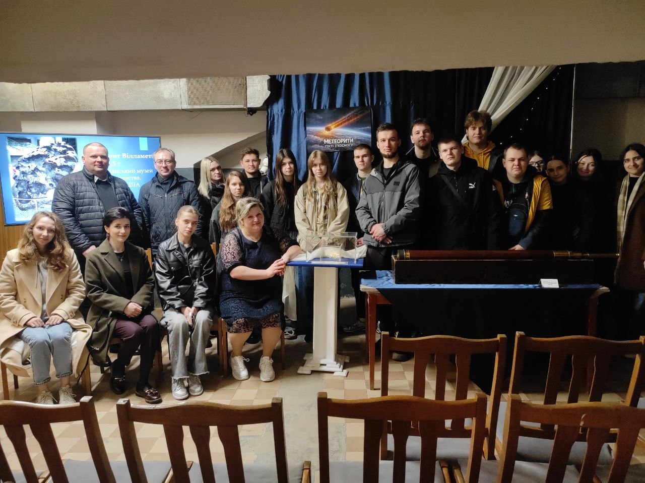 Участь студенті вта викладачів кафедри до Дня геолога в Полтавському краєзнавчому музею імені Василя Кричевського