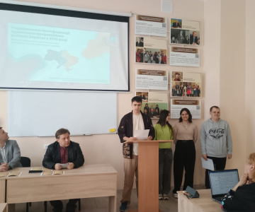 Представлено результати діяльності студентських наукових проблемних груп кафедри