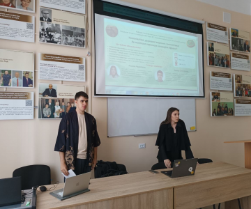 Гостьовий семінар: “Африка: між колоніальною лінійкою та сучасною геополітикою” штатної аналітикині центру «Resurgam» Альоною Чудновець та студентом групи ГО-44 Леонідом Самофаловим